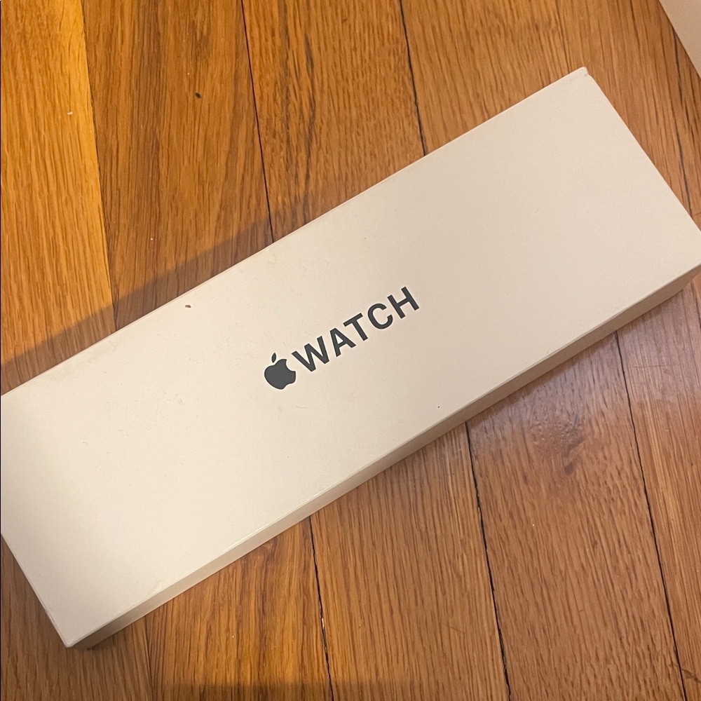 Apple Watch Packaging in Cream